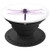Beautiful Lavender Purple Dragonfly Damselfly - PopSockets Grip and Stand for Phones and Tablets