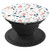 Terrazzo Pattern Abstract Modern Coral Teal Beige Gray White - PopSockets Grip and Stand for Phones and Tablets