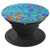 Blue Purple Marbleized Swirls Blob Design - PopSockets Grip and Stand for Phones and Tablets