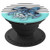 Purple Blue Marble Sea Turtle PopSocket On Mint Teal Stripes - PopSockets Grip and Stand for Phones and Tablets