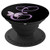Black Lavender Purple Butterfly Purple Monogram Letter E - PopSockets Grip and Stand for Phones and Tablets