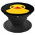 Cute Yellow Rubber Ducky Emoji Duck Silhouette - PopSockets Grip and Stand for Phones and Tablets