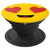 Emoji Heart Eyes Love Face Pop Socket - Emoticon Smiley Face - PopSockets Grip and Stand for Phones and Tablets