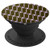 Abstract Modern Geometric Lozenge Dots Pattern Brown Pink - PopSockets Grip and Stand for Phones and Tablets