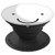Cute White and Grey Smiley Face - PopSockets Grip and Stand for Phones and Tablets