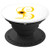 L Letter Monogram Yellow Sunflower Initial Personalized - PopSockets Grip and Stand for Phones and Tablets