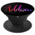 Addison Name on Geometric Red Pink Purple Black - Addison - PopSockets Grip and Stand for Phones and Tablets
