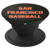 San Francisco Baseball Orange & Brown Collection - PopSockets Grip and Stand for Phones and Tablets