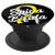 Spina Bifida Yellow Ribbon Black White - PopSockets Grip and Stand for Phones and Tablets