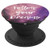 Follow Your Dreams Inspirational Quote For Girls on Pink Sky - PopSockets Grip and Stand for Phones and Tablets