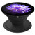 Dahlia White Flower Purple Tips PopSockets Grip and Stands - PopSockets Grip and Stand for Phones and Tablets