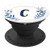 Letter C Purple Floral Monogram Initial Pop Socket Gift - PopSockets Grip and Stand for Phones and Tablets