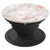 Golden Pink Rose and White Marbled Design - PopSockets Grip and Stand for Phones and Tablets