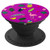 Tropical Pink Flamingo Toucan Pineapple Pattern Purple - PopSockets Grip and Stand for Phones and Tablets