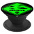 Fuzewear - Warning Signs Funny Warning Sign Alien Believe Green PopSockets Stand for Smartphones and - PopSockets Grip and Stand for Phones and Tablets