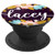 First Name Lacey & Pink Blue & Yellow Flowers PACH457 - PopSockets Grip and Stand for Phones and Tablets