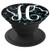 Teal Green Marble Popsocket - Pop Socket Monogram - Letter H - PopSockets Grip and Stand for Phones and Tablets