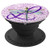 Alphabet Letter Purple L Initial on Lilac with Dragonfly - PopSockets Grip and Stand for Phones and Tablets