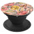 Pink and Yellow Floral Pattern Butterflies and Flowers - PopSockets Grip and Stand for Phones and Tablets