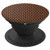 Dark Brown Small White Polka Dots Design PopSocket - PopSockets Grip and Stand for Phones and Tablets