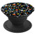 Terrazzo Pattern Abstract Modern Red Yellow Blue Gray Black - PopSockets Grip and Stand for Phones and Tablets