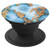 Marbled Design Blue Light Golden - Marbled Grip - PopSockets Grip and Stand for Phones and Tablets