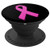 Pink Ribbon Breast Cancer Awareness & Support - PopSockets Grip and Stand for Phones and Tablets