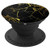 Marbled Black And Golden Design - Marbled Grip - PopSockets Grip and Stand for Phones and Tablets