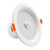 LEDIARY 6W White Round LED Infrared Sensor Downlight Human Body Induction Recessed Ceiling Light Cold Light