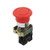 22mm NC Red Mushroom Emergency Stop Push Button Switch 600V 10A