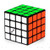 Cubelelo Qiyi Thunderclap Mini (60mm) 4x4 Black Base Speedcube Puzzle 4x4 Magic Cube