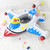 Topwon Summer Fun Swimming Toy - Kids Pool Float Airplane Float for Toddler,(Inflatable Plane - White)