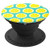 Yellow Watercolor Lemon Slice Citrus Fruit Pattern - PopSockets Grip and Stand for Phones and Tablets