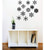 Design with Vinyl RE 1 C 2444 Snowflake Image Quote Vinyl Wall Decal Sticker, 8 x 8", Black
