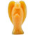 mookaitedecor Yellow Jade Crystal Pocket Guardian Angel Figurine Carved Gemstone Healing Statue 3 inch