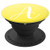 Yellow and White Letter A Pastel Ombre Initial Monogram A - PopSockets Grip and Stand for Phones and Tablets