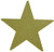 amscan Star Cutouts | Gold | Party Decor | 40 Ct.