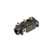 uxcell 100Pcs PCB Mount 2.5mm 6 Pin Socket Headphone Stereo Jack Audio Video Connector Black PJ242B