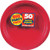 amscan Apple Red Dinner Paper Plates Big Party Pack, 6 Pk.