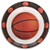 amscan Basketball Party Bowl, 6 Ct.