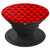 Brown and Red Triangles Red Brown Geometric Pattern PopSockets Grip and Stand for Phones and Tablets