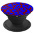 Blue and Brown Camouflage Camo Brown Blue PopSockets Grip and Stand for Phones and Tablets