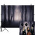 Allenjoy 7x5ft Misty Dark Forest Woods Halloween Backdrop for Photography Gloomy Grove Mystery Vampire Background for Portrait Magic Witch Wizard Sorcerer Ghost Themed Party Banner Decors Photo Props