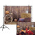 Allenjoy 7x5ft Autumn Backdrop for Photography Fall Old Barn Pumpkin Wheel Hay Vintage Suitcase Wooden Board Wall Background Thanksgiving Decoration Cake Table Banner Photo Studio Booth Props