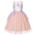Molliya Unicorn Costume Dress Girl Princess Pageant Party Dresses Flower Evening Gowns Tutu Fancy Dress(Pink, 9T)