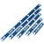 LITKO SW: Armada Multi Range Movement Ruler Set, Fluorescent Blue (5)
