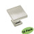 homdiy Cabinet Knobs Brushed Nickel Cabinet Door Knobs 10 Pack - HD6785SNB Cabinet Hardware WxW:1-1/10in Square Knobs for Kitchen Cabinets
