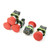 uxcell 5 Pcs N/C SPST Latching Action Emergency Stop Push Button Switch 10A 600V