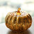 denlix Mercury Glass Pumpkin Lights Timer Fall, 5.5" Battery Operated LED Pumpkins Decor, Gold Pumpkins Decoration