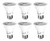 Hyperikon PAR20 LED Bulb Dimmable 8W (50W Equivalent) 2700K, Spot Light Bulb, Medium Base E26, 6 Pack